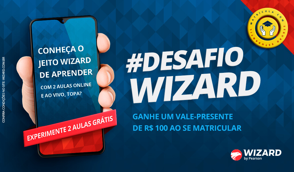 Wizard ON: comece a estudar de onde quiser 